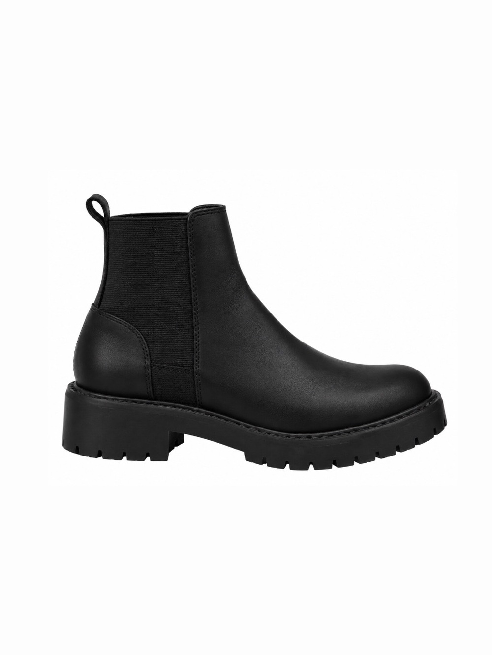 Steve Madden Black Leather Chelsea Boots | Size 5.5